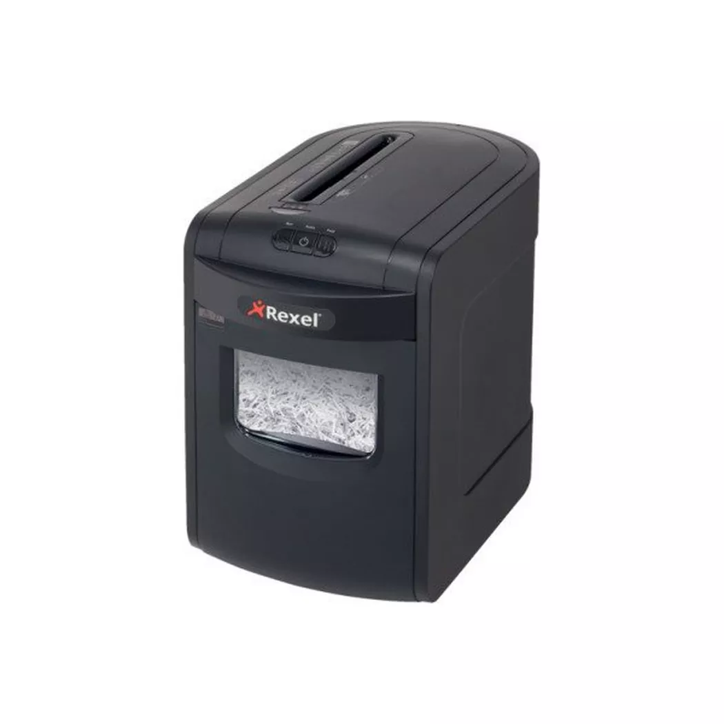 Rexel – Aktenvernichter Mercury 2105013EU REX1323, P-4, 23lt, Schwarz