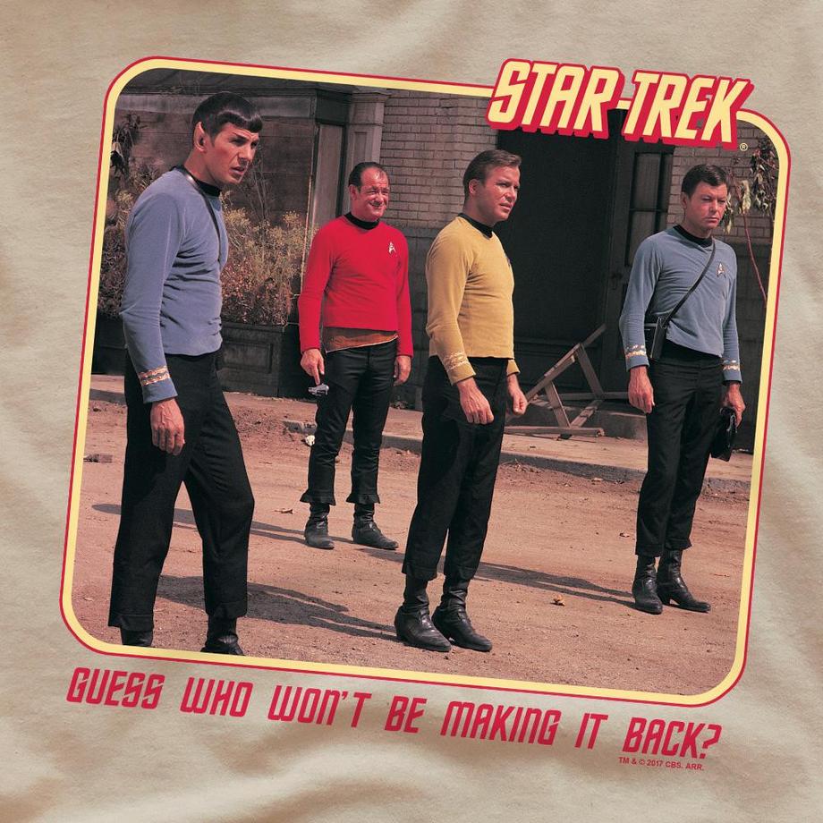 Star Trek Star Trek Red Shirt Blues T-Shirt  