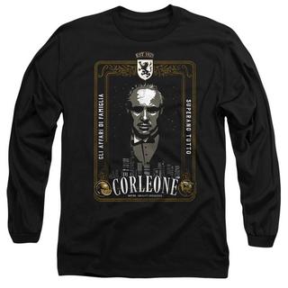 The Godfather Corleone T-Shirt Maniche Lunghe  