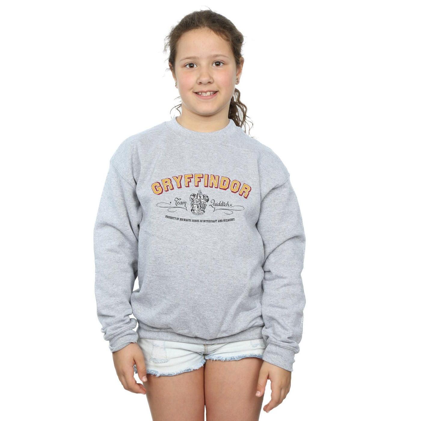 Harry Potter  Gryffindor Quidditch Sweatshirt 