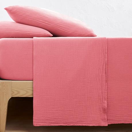 La Redoute Intérieurs Kumla Lenzuolo Superiore Mussola di Cotone  