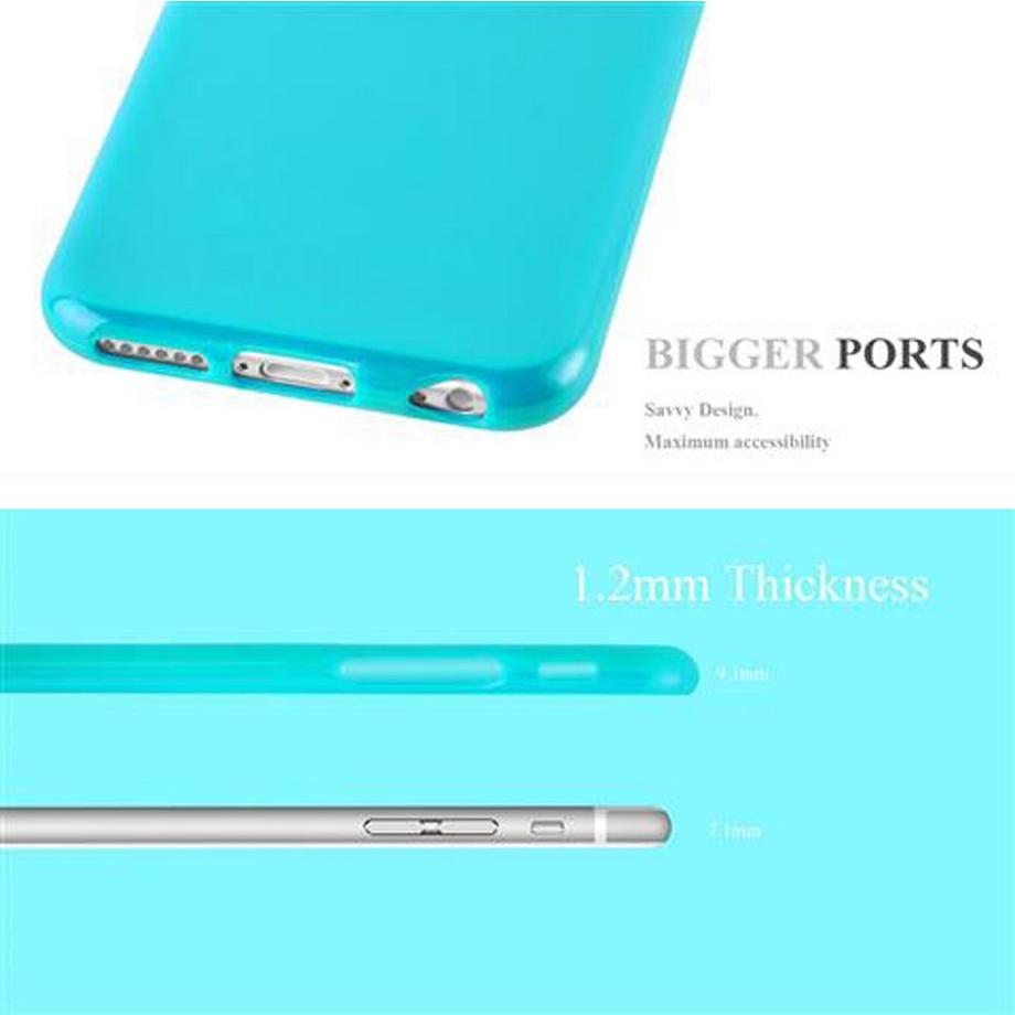 Cadorabo  Hülle für Apple iPhone 6  6S TPU Silikon Jelly 