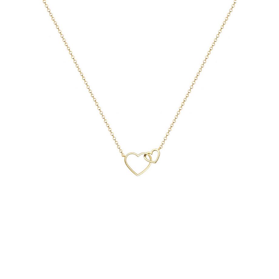 Elli  Collier Femmes Pendentif Coeur Entrelacé 