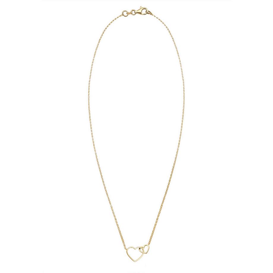 Elli  Collier Femmes Pendentif Coeur Entrelacé 