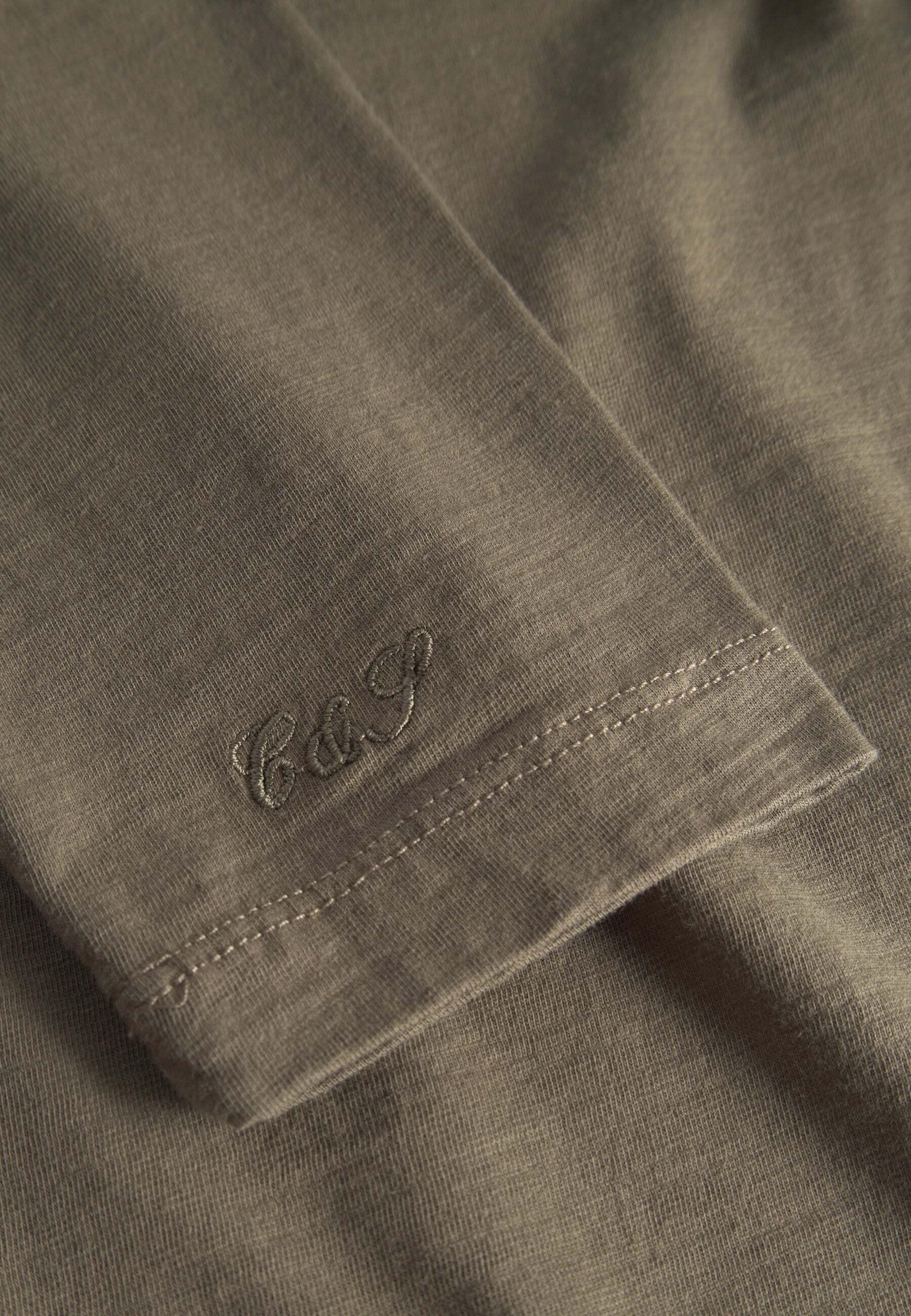 Colours & Sons Maglietta a maniche lunghe Henley Slub  