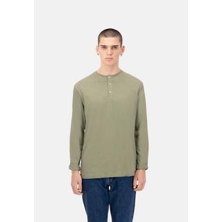 Colours & Sons  t-shirt à manches longues Henley - Slub 