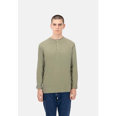 Colours & Sons Maglietta a maniche lunghe Henley Slub  