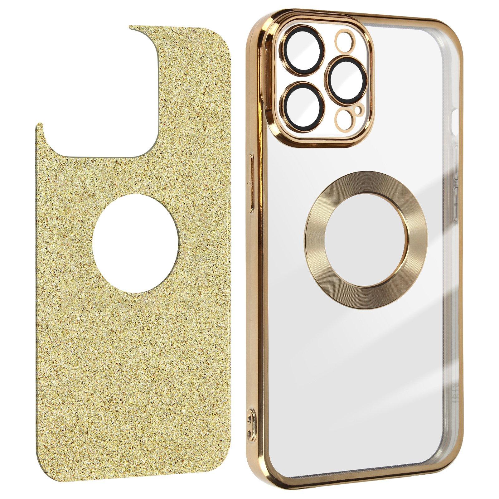 Avizar  Cover iPhone 13 Pro Max glitter 