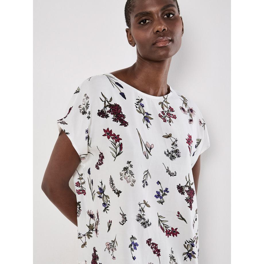 APRICOT Botanischer Blumenprint T-Shirt  