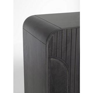 mutoni Commode Orissa noir 90x42x120  