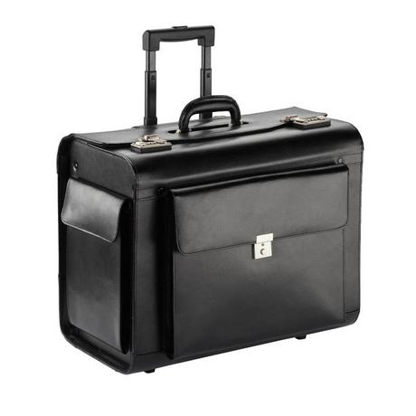 Dermata Lederwaren Pilot Case 49.5cm Pelle Spaccata  
