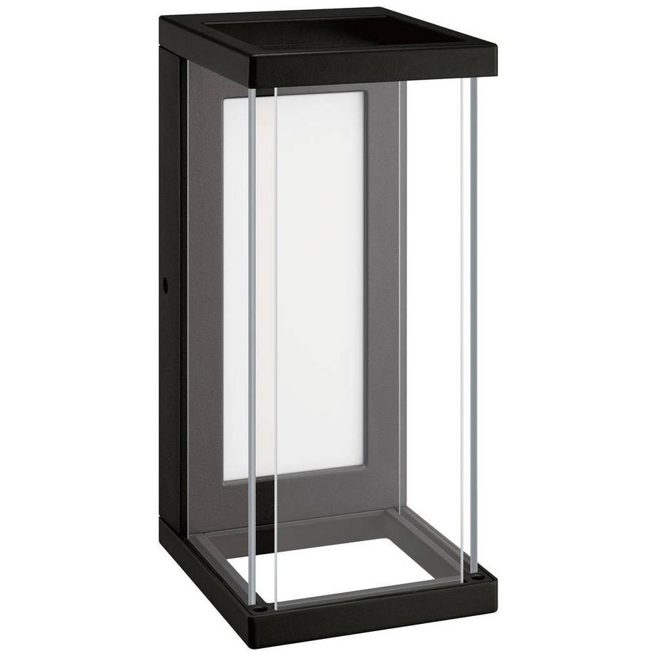 Ulyzo  LED-Außenwandleuchte LED 12 W Schwarz