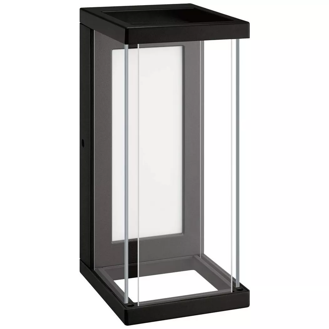 Philips Lighting – Outdoor Ulyzo Wandleuchte 12W, 2700 Kelvin, One Size, Schwarz