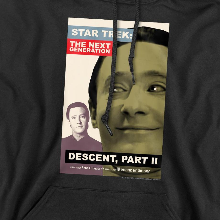 Star Trek The Next Generation Season 7 Episode 1 Kapuzenpullover  