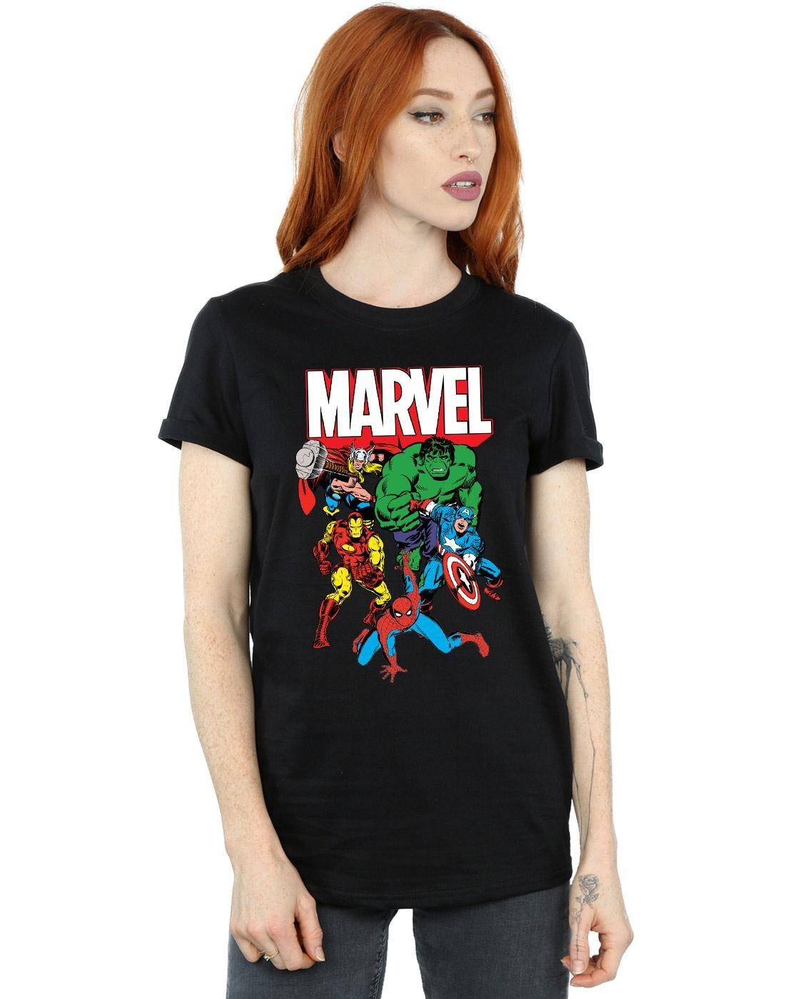 MARVEL  Hero Group TShirt 