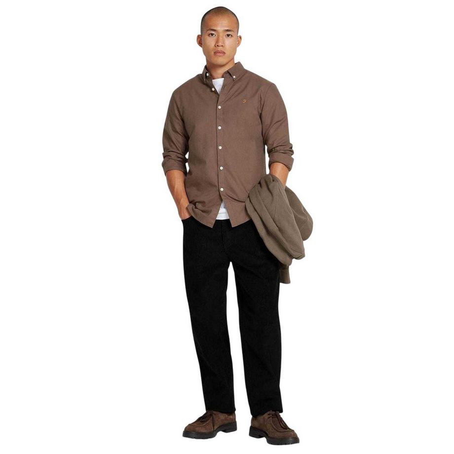 FARAH  Buttondownhemd, Schmal, Langärmlig 