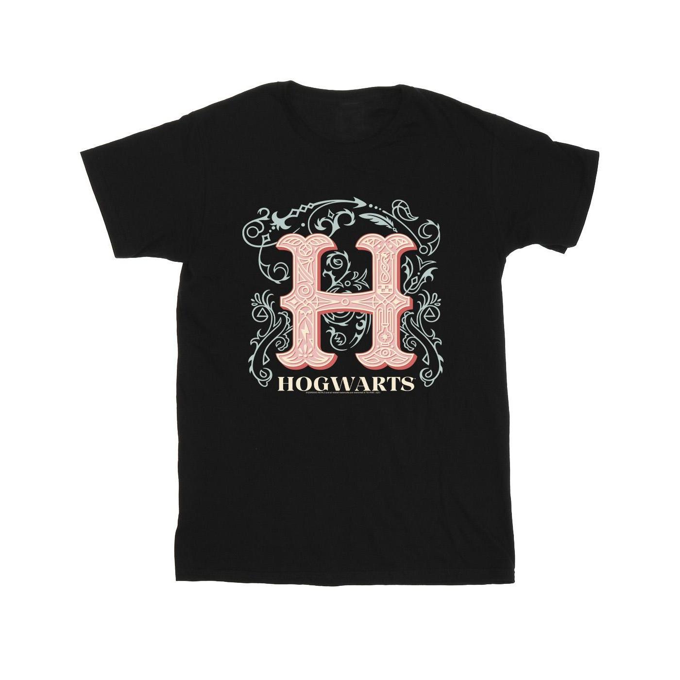 Harry Potter Hogwarts Wappen Kurzarm T-Shirt  