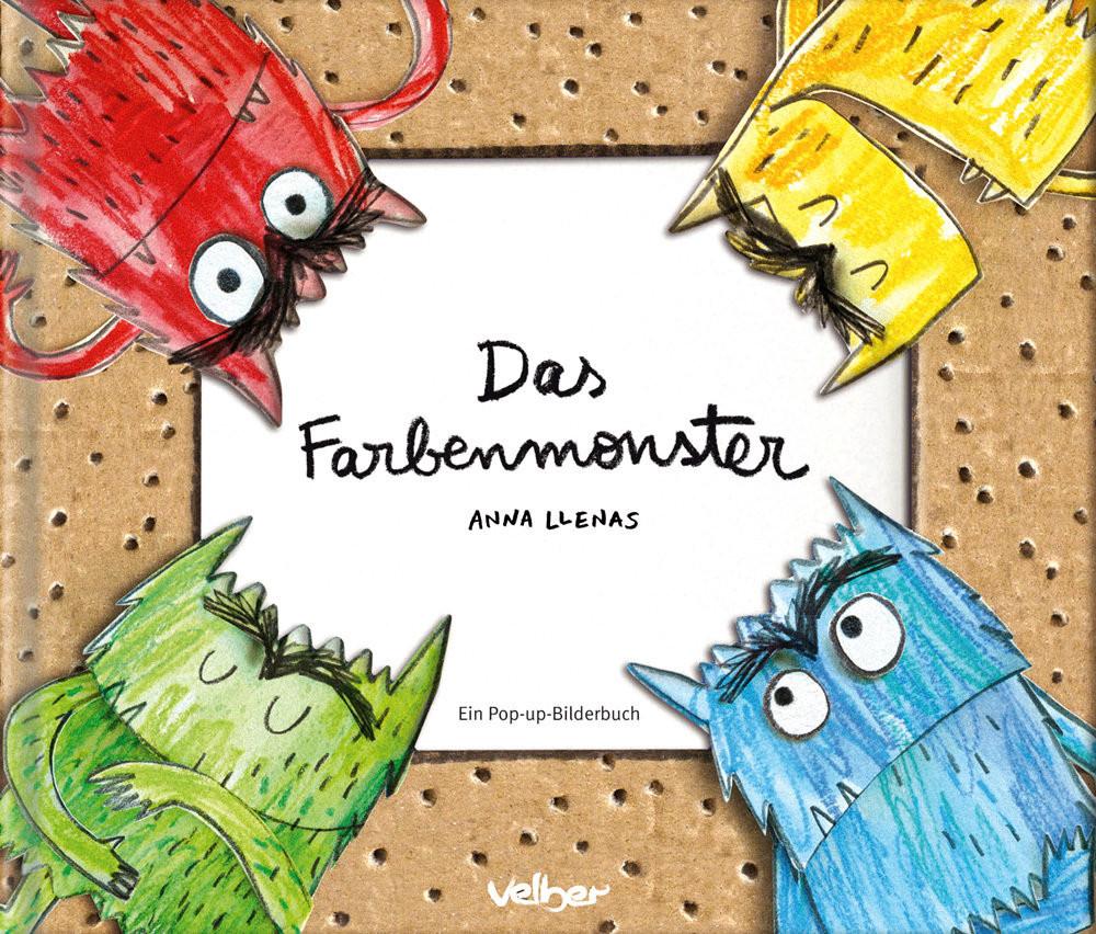 Das Farbenmonster Llenas, Anna Gebundene Ausgabe 