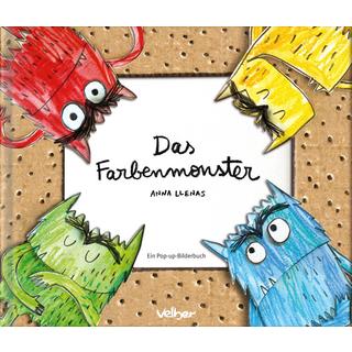 Das Farbenmonster Llenas, Anna Gebundene Ausgabe 