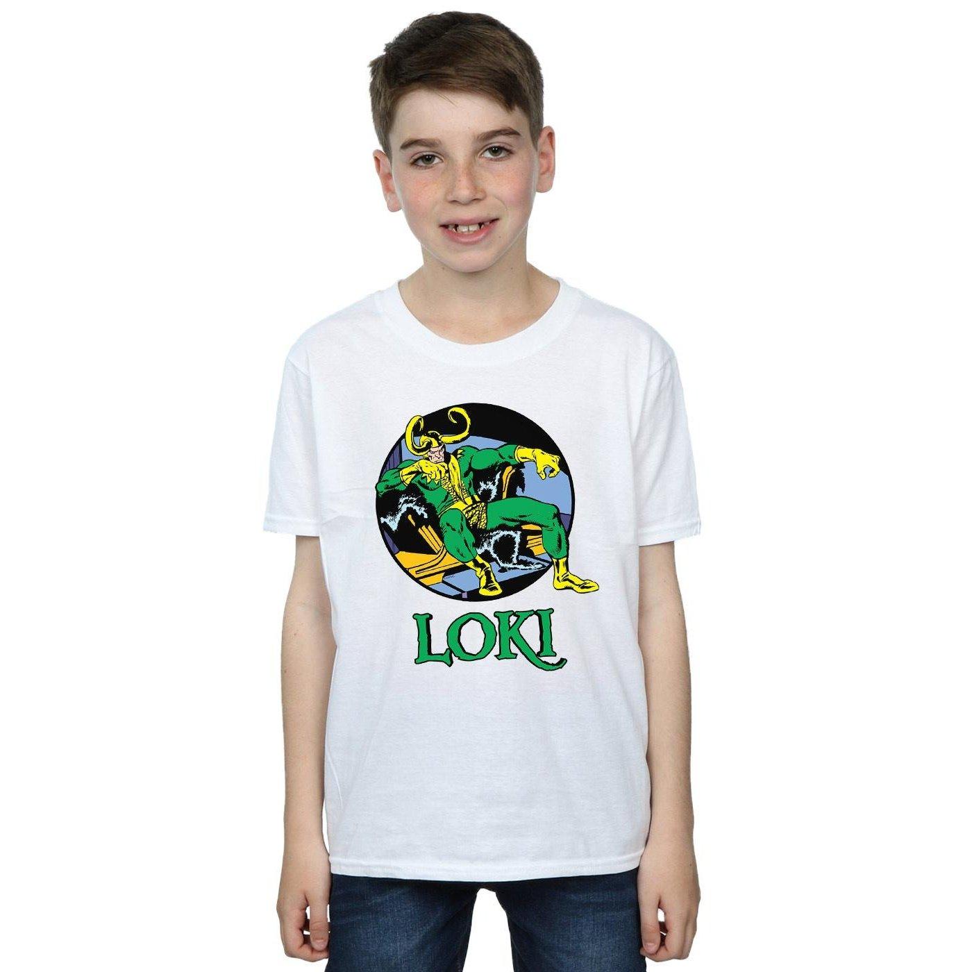 MARVEL  Loki Throne TShirt 