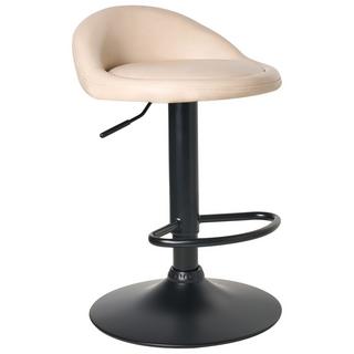 Beliani Set mit 2 Barhockern aus Kunstleder Modern MEEDER  