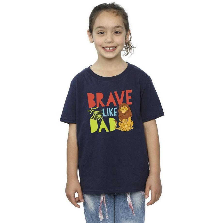 Disney  Tshirt THE LION KING BRAVE LIKE DAD 