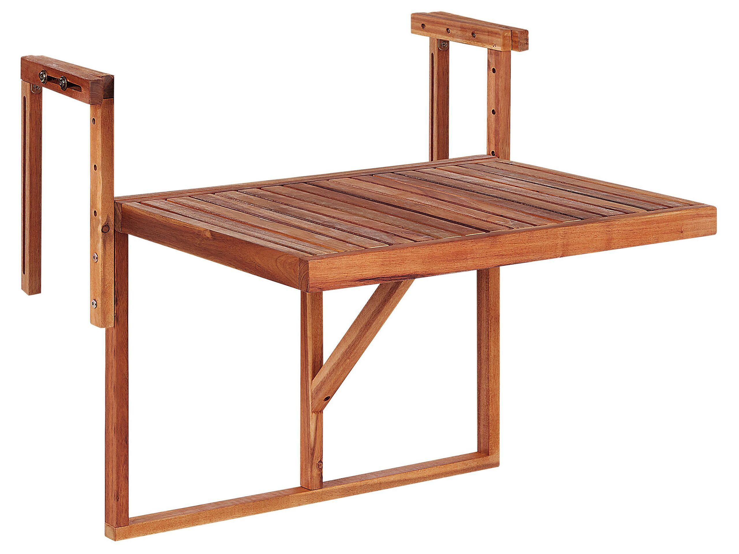 Beliani Table de jardin en Acacia Boho UDINE  