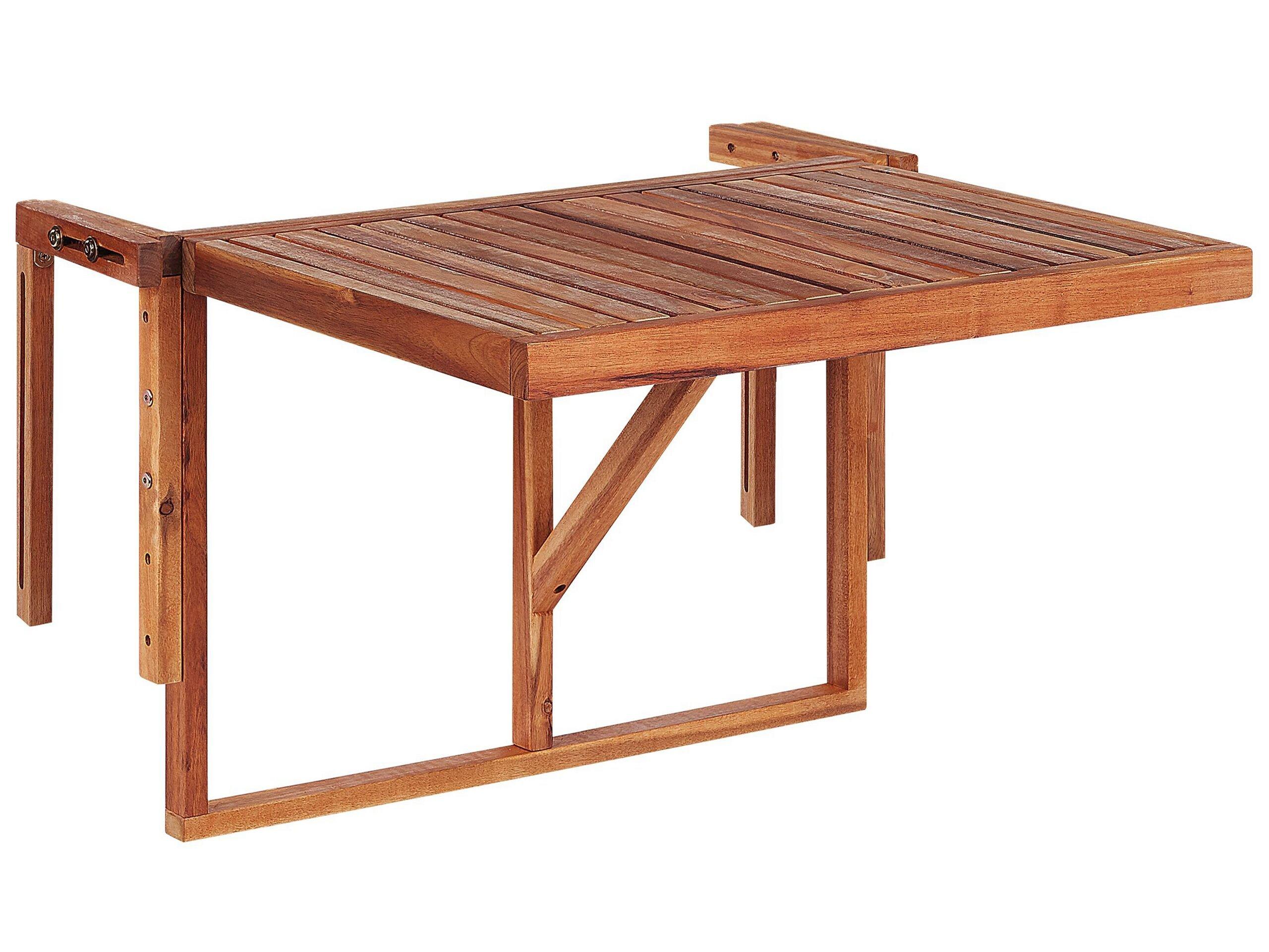 Beliani Table de jardin en Acacia Boho UDINE  