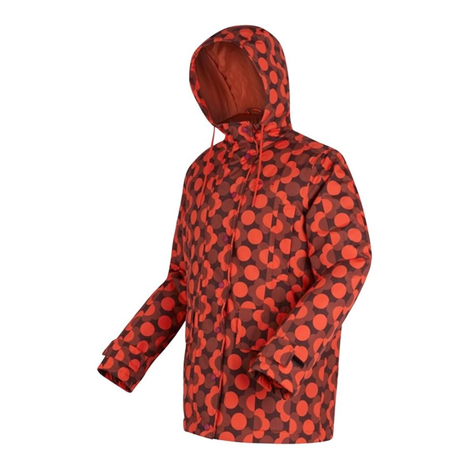 Regatta Orla Kiely Jacke, Wasserfest, Midilänge  