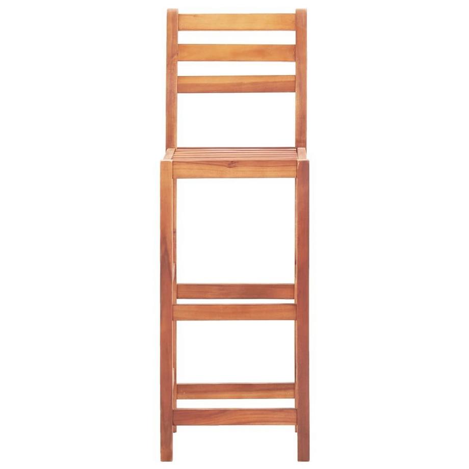 VidaXL Chaise de bar bois  