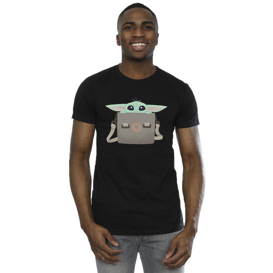 STAR WARS The Mandalorian Grogu T-Shirt Sortant du Sac  