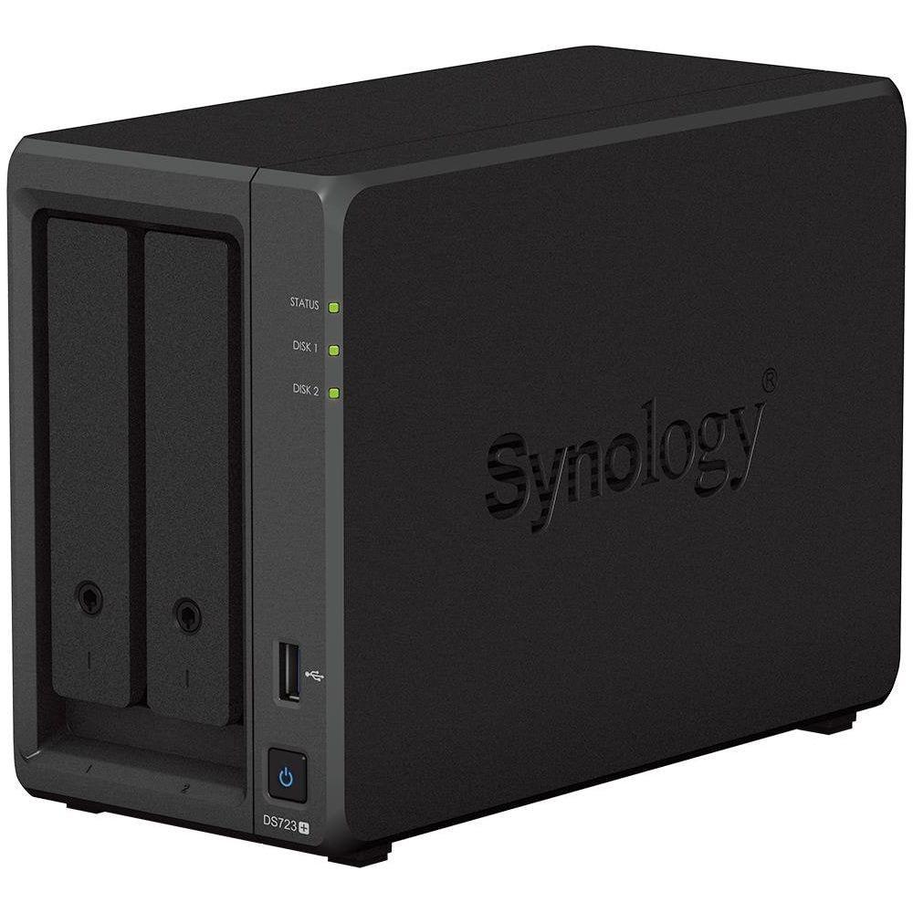 Synology  DiskStation DS723+ NAS & Speicherserver Tower Ethernet/LAN Schwarz R1600 