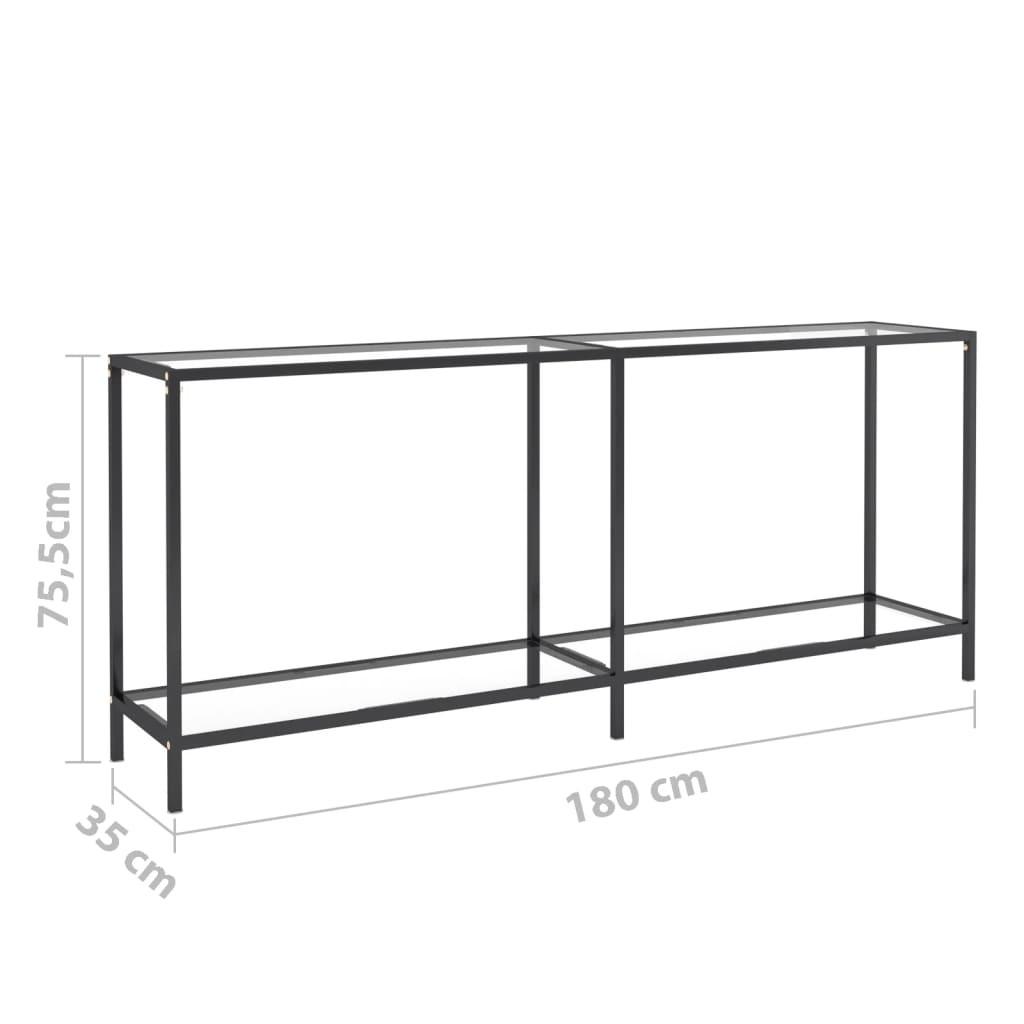 VidaXL Konsolentisch glas  