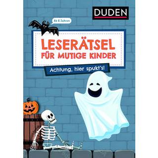 Leserätsel für mutige Kinder - Achtung, hier spukt's! - ab 6 Jahren Rogler, Ulrike; Eck, Janine Gebundene Ausgabe 