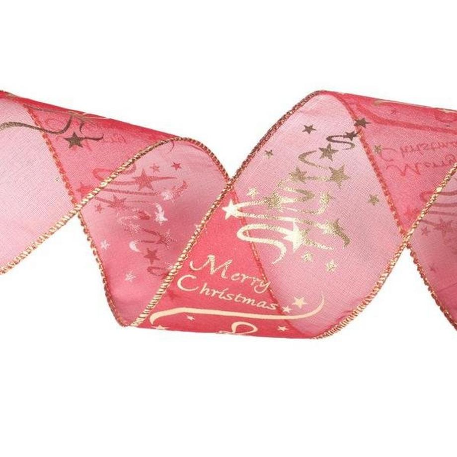 eStore  Ruban rouge avec motifs de Noël 