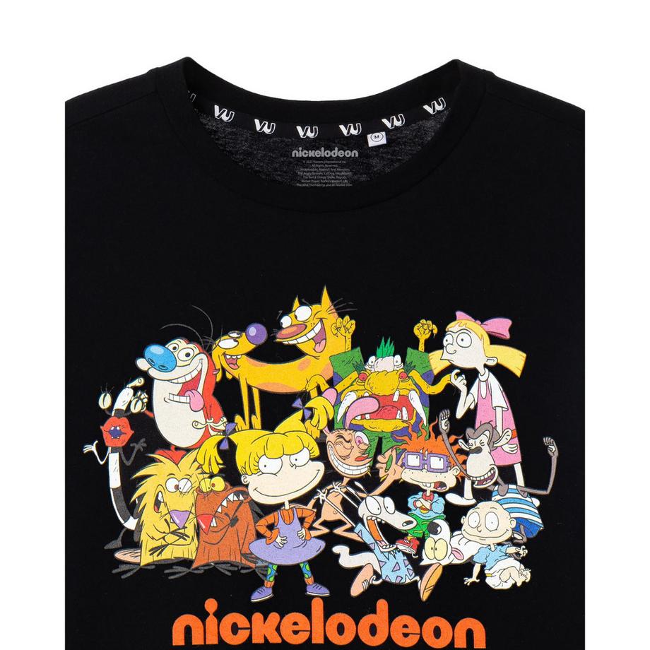 Nickelodeon Classic Group Kurzarm T-Shirt  