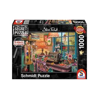Schmidt  Puzzle Secret Im Nähzimmer (1000Teile) 