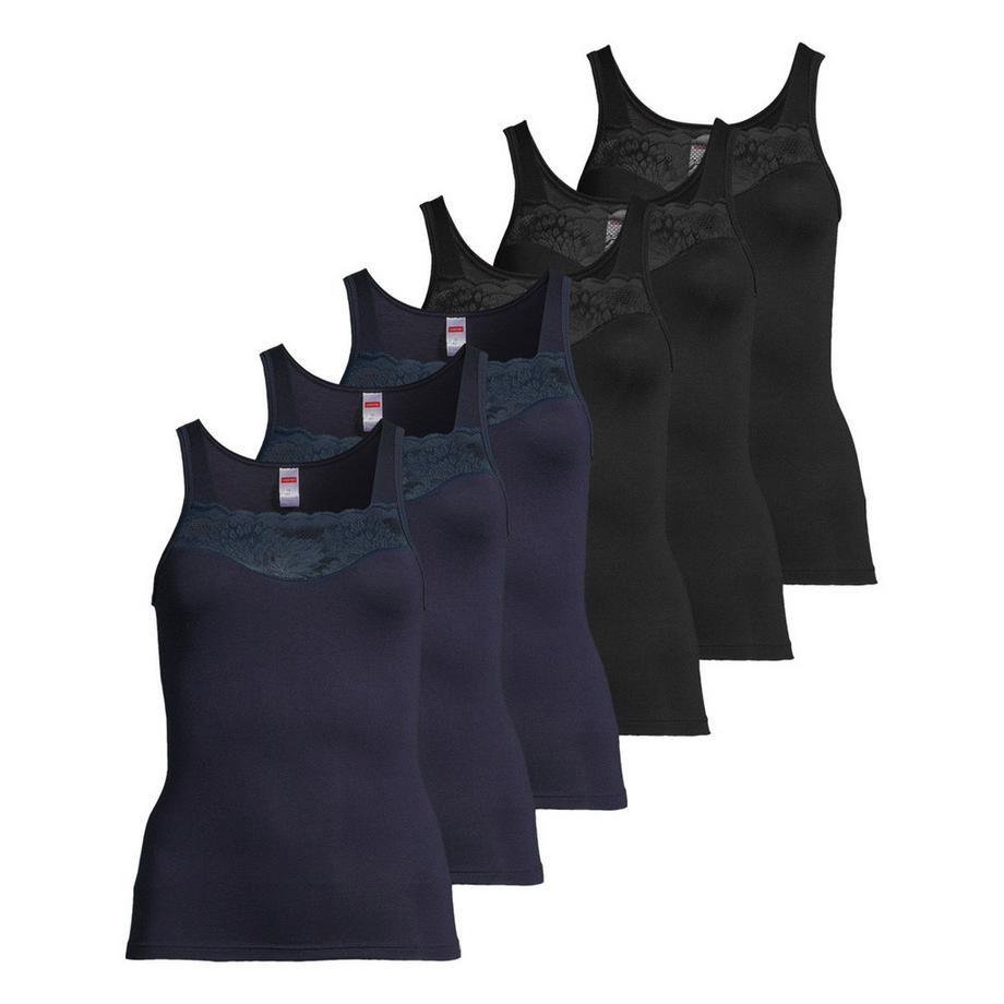 6er Pack Modal - Unterhemd / Top