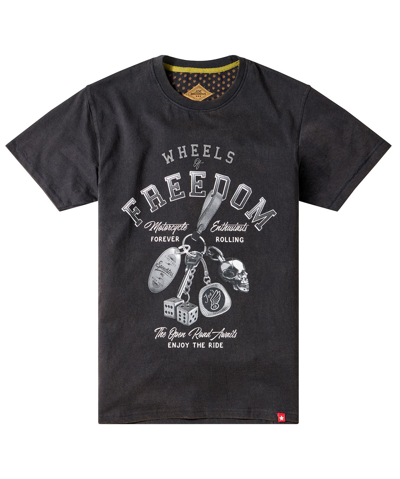 Joe Browns T-Shirt Grafica Stile Motociclistico  