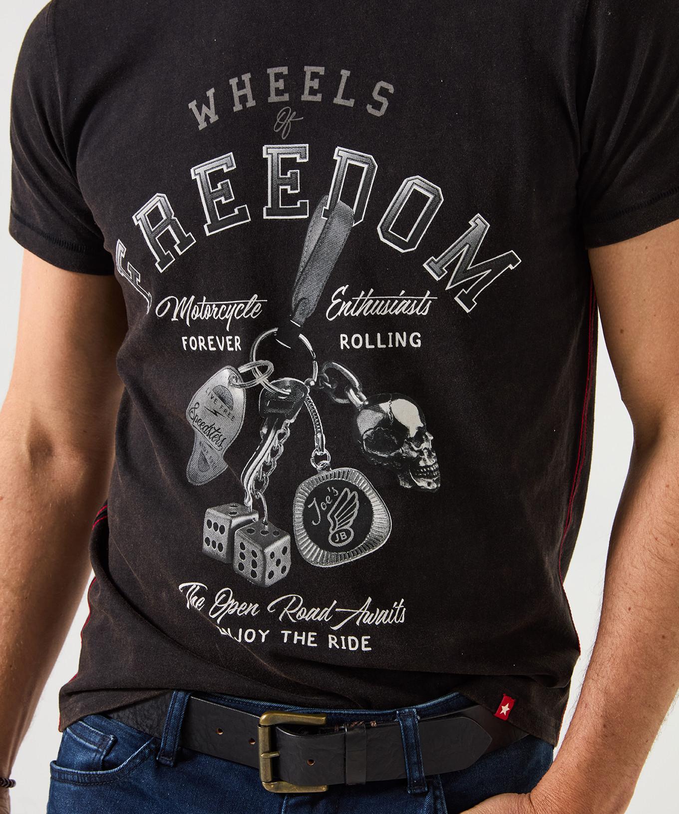 Joe Browns T-Shirt Grafica Stile Motociclistico  