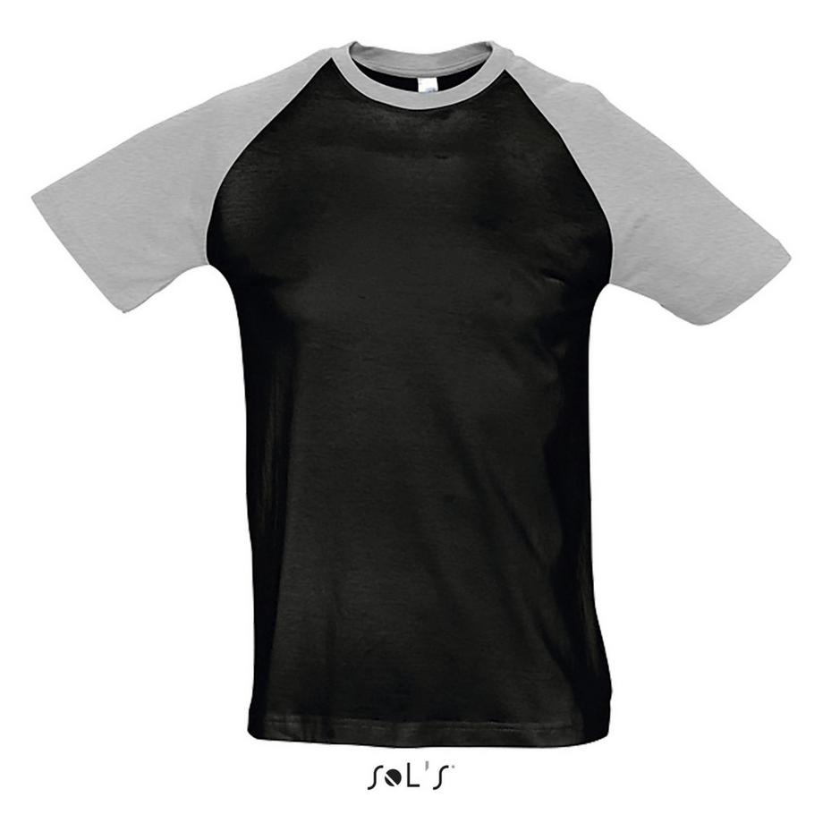 SOLS T-shirt Funky Maniche Raglan  