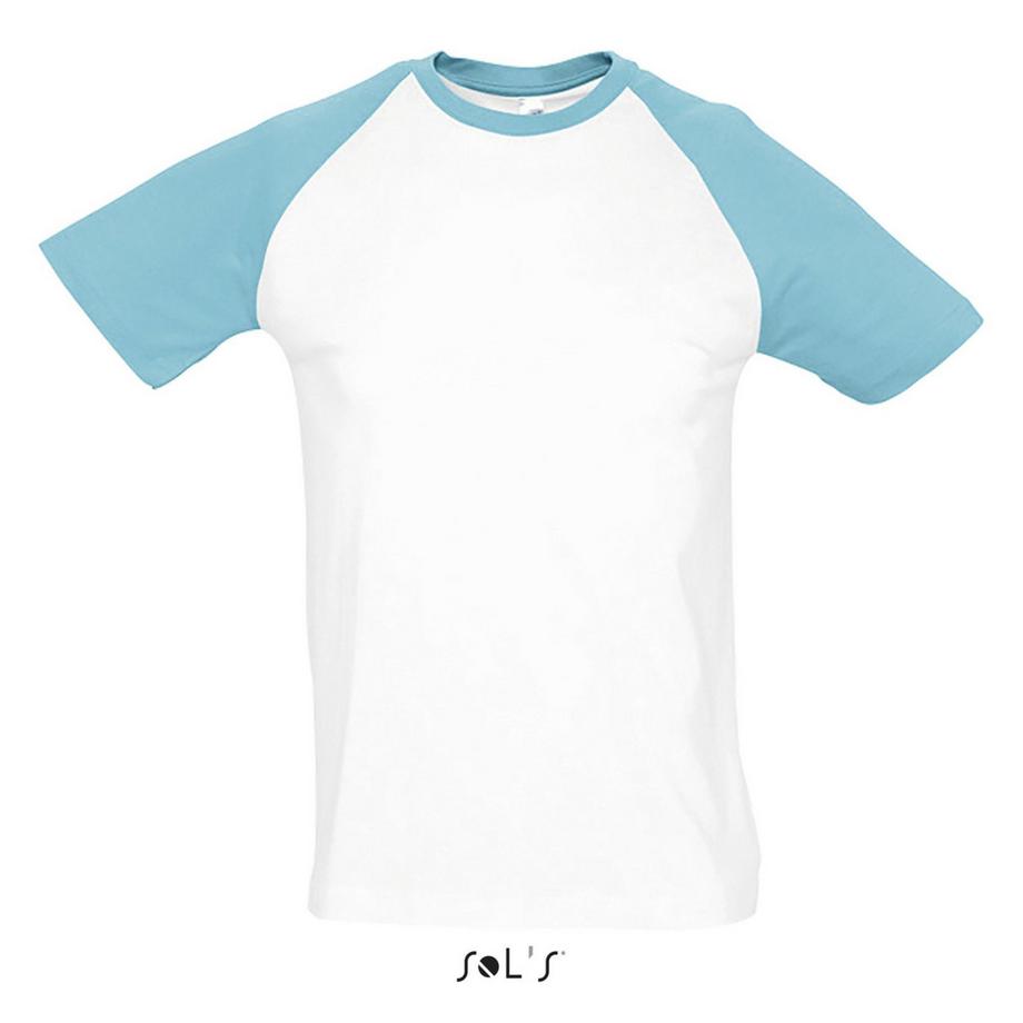 SOLS T-shirt Funky Maniche Raglan  