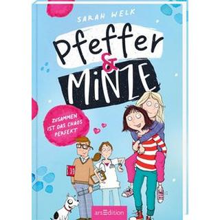 Pfeffer & Minze - Zusammen ist das Chaos perfekt (Pfeffer & Minze 2) Welk, Sarah; Saleina, Thorsten (Illustrationen) Gebundene Ausgabe 