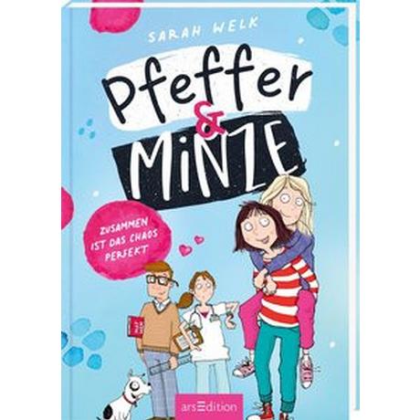 Pfeffer & Minze - Zusammen ist das Chaos perfekt (Pfeffer & Minze 2) Welk, Sarah; Saleina, Thorsten (Illustrationen) Gebundene Ausgabe 