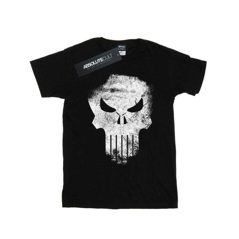 The Punisher Distrressed Skull TShirt
