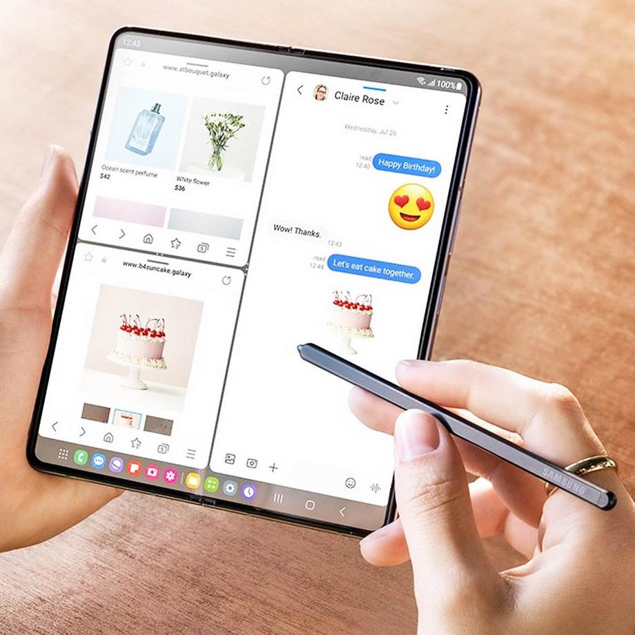 SAMSUNG  Original S Pen Fold5 Edition Black 