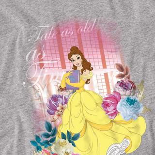Beauty And The Beast Belle Tale as Old as Time T-Shirt Maniche Lunghe  