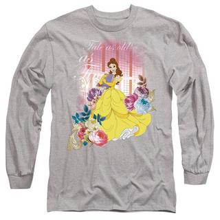 Beauty And The Beast Belle Tale as Old as Time T-Shirt Maniche Lunghe  