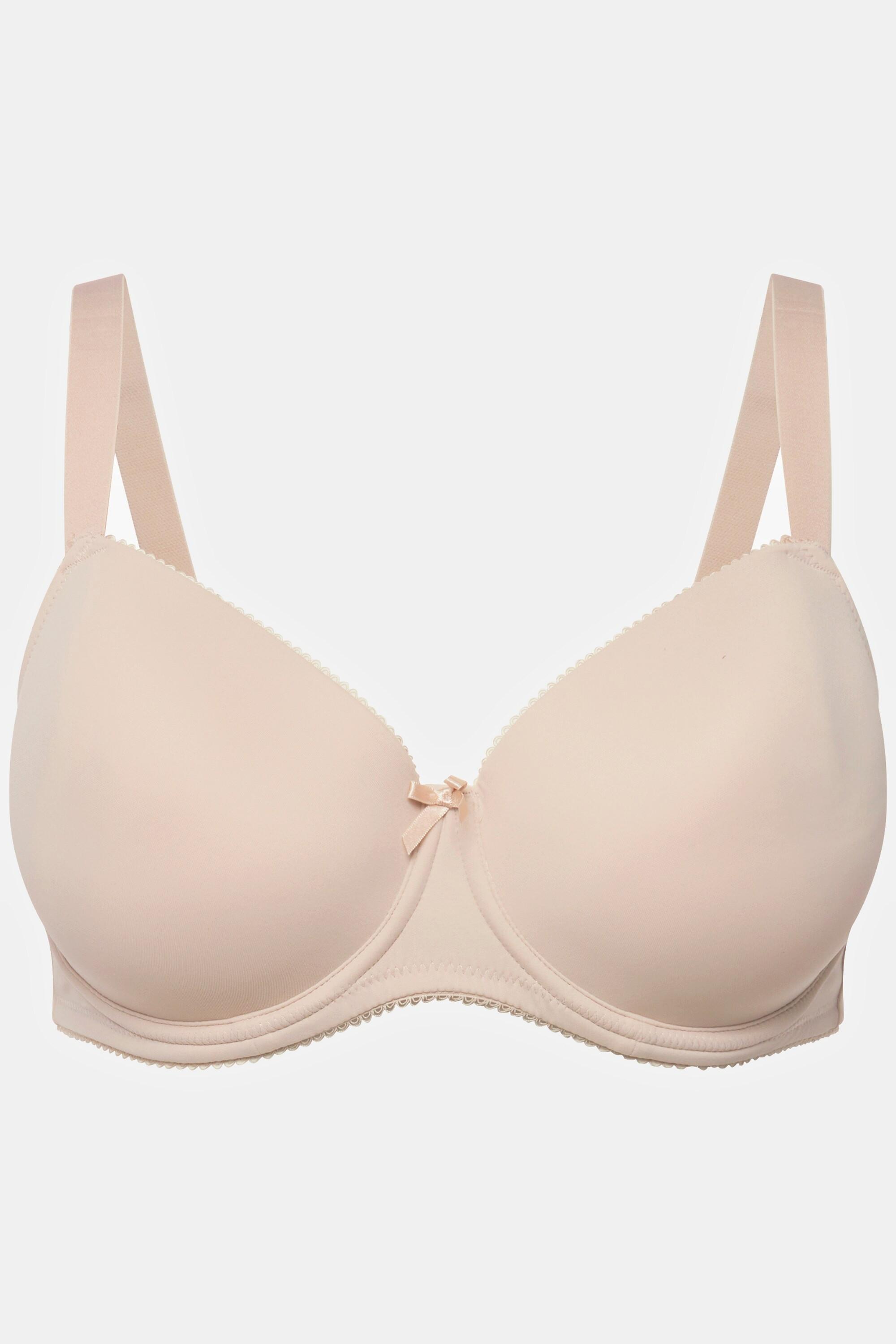 Ulla Popken  Reggiseno con ferretto, coppe morbide e coppa B-D# 