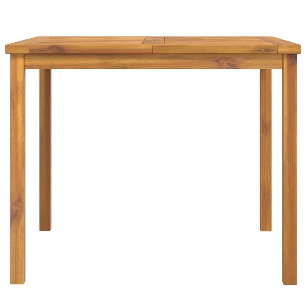 VidaXL Table à manger de jardin bois d'acacia  